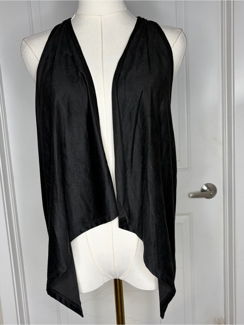 Vintage Y2K Beaded Vest Size M rave indie sleaze layering piece - Picture 4 of 7